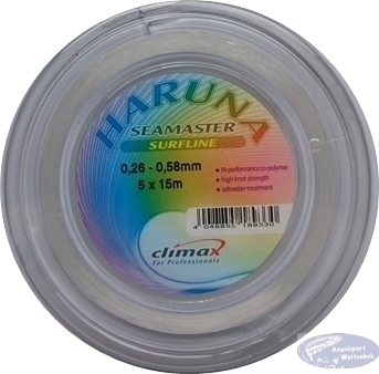 Climax Haruna Surfline 0,26 - 0,58 mm - 5x15 m