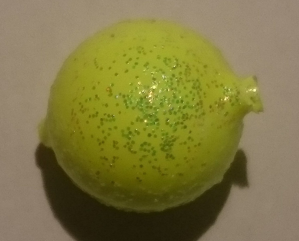 Lil Corky GCHR Glitter Chartreuse Gr. 14 = 6 mm