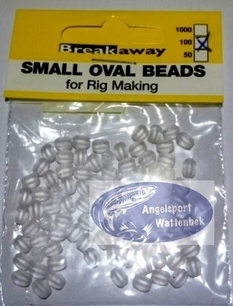 Breakaway Small Oval Beads 100 Stück