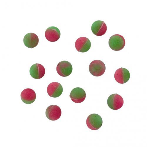DEGA Softperlen Luminous Soft Beads / green/pink 6mm