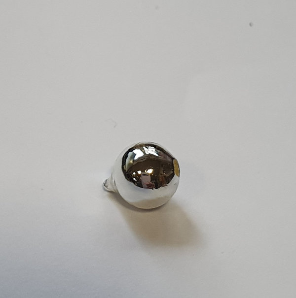 Lil Corky MS Metallic Silver Gr. 14 = 6 mm
